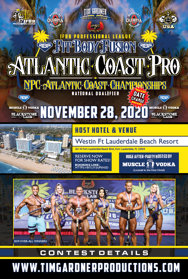 NPC Atlantic Coast Championships/ Wings Of Strength IFBB Professional