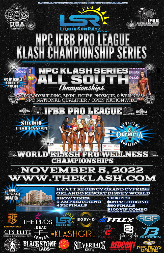 2022 NPC Klash Series All South Championships Athlete Registration
