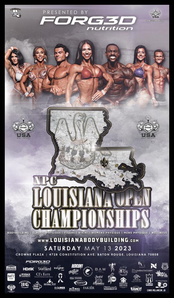 2023 NPC Louisiana Open Championships Tickets