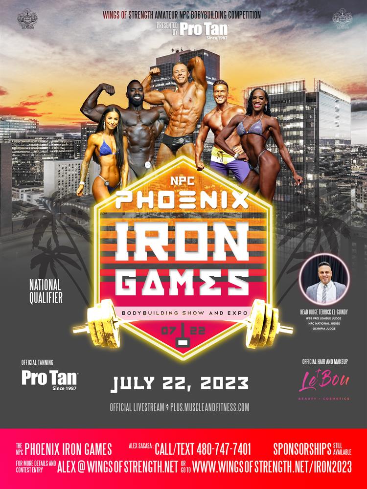 2023 NPC Wings of Strength Phoenix Iron Games Athlete Registration