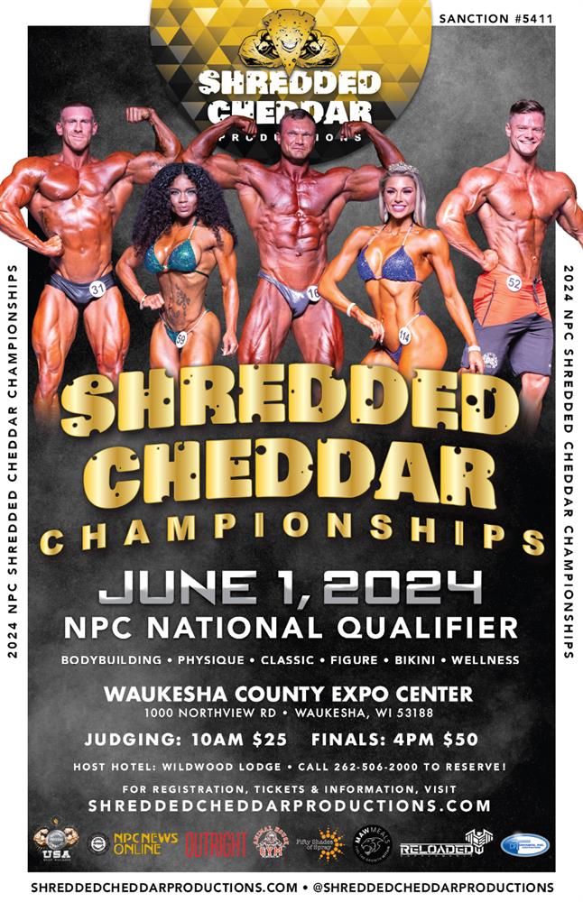 2024 NPC Shredded Cheddar Championships Tickets