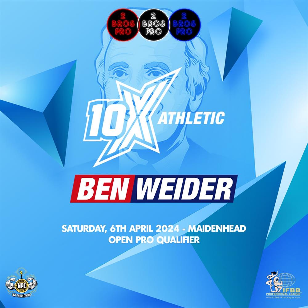 2024 NPC Worldwide 10X Athletic Ben Weider Pro Qualifier Athlete