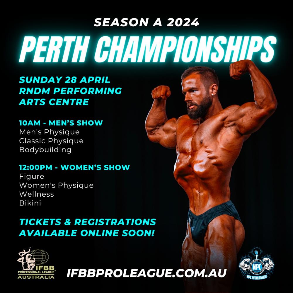 2024 IFBB Professional League Perth Championships Tickets